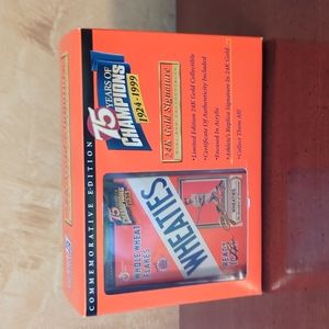 Lou Gehrig Wheaties Mini Box 75 Years of Champions 1924-1999